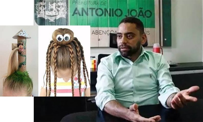 'Cabelo maluco' vetado por Marcelo Pé