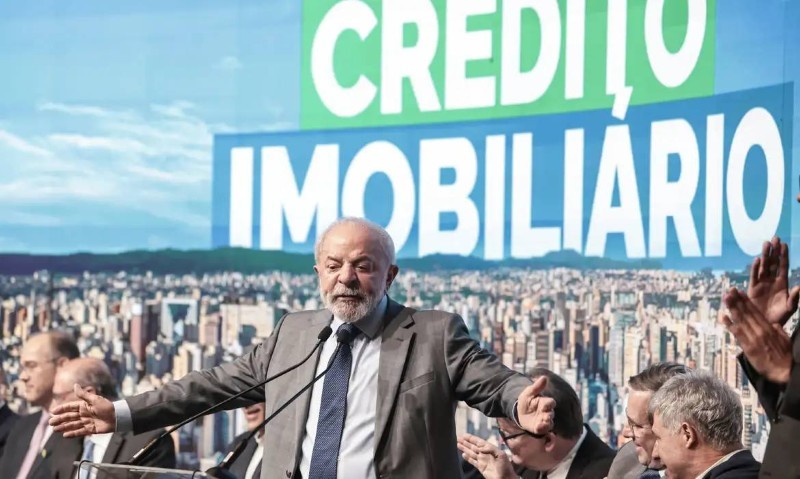 São Paulo (SP), 10/10/2025 - Presidente Luiz Inácio Lula da Silva participa da cerimônia de anúncio do novo modelo de crédito imobiliário, no Centro de Convenções Rebouças