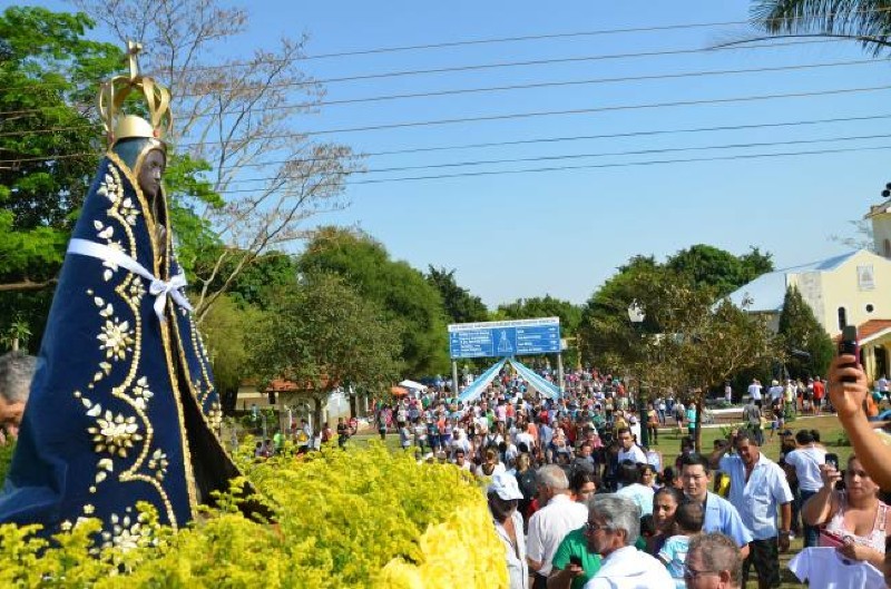 Romaria de Nossa Senhora Aparecida em Dourados no Mato Grosso do Sul