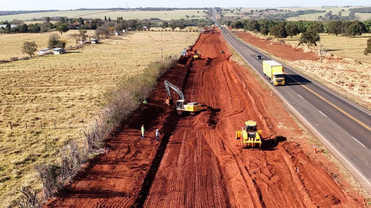 Motiva Pantanal avança com obras de duplicação da BR-163/MS em Campo Grande