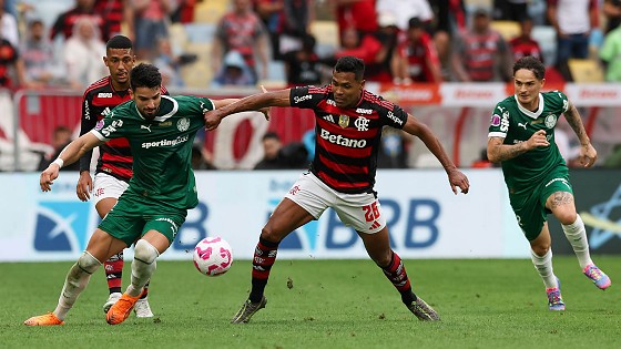 Flamengo 3 x 2 Palmeiras - Campeonato Brasileiro S&eacute;rie A 2025