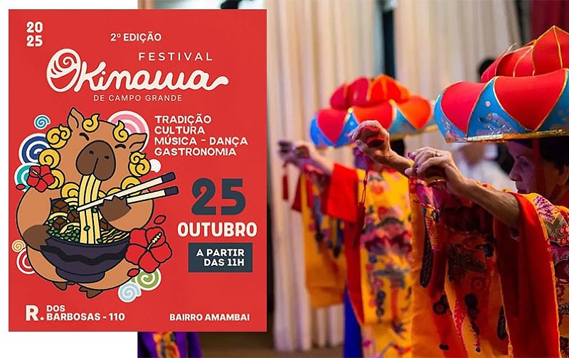 Evento será neste sábado na Associação Okinawa