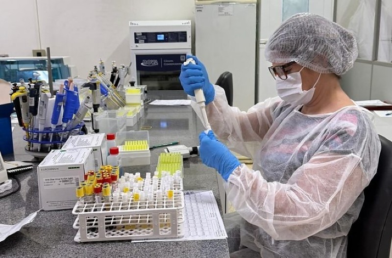MS lidera o país em testagens e vira referência nacional em vigilância de doenças