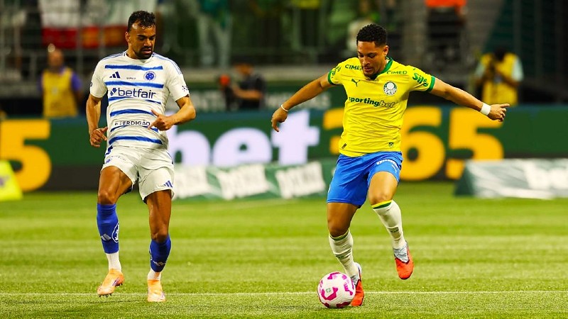 Empate sem gols entre Palmeiras e Cruzeiro mantém equilíbrio também contra o Flamengo, os três primeiros do Brasileirão