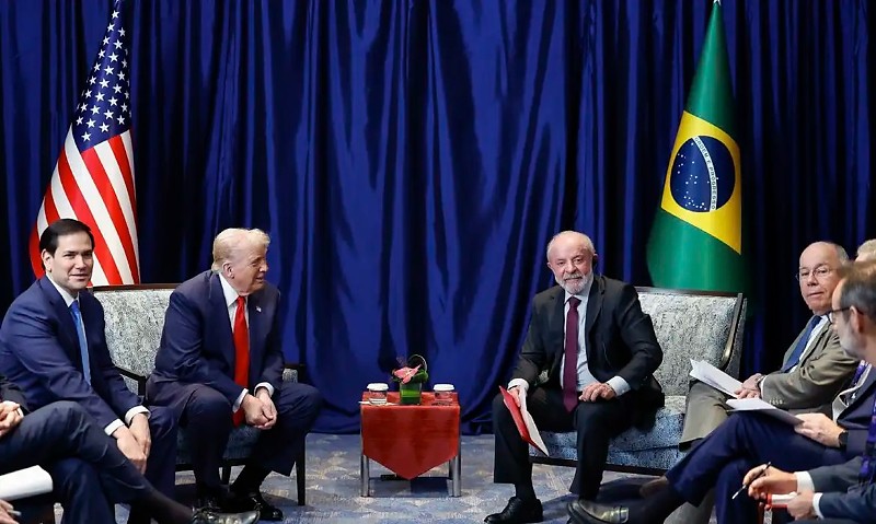 Kuala Lampur, 26/10/2025 - Presidente da República, Luiz Inácio Lula da Silva, durante Encontro com o Presidente dos Estados Unidos, Donald Trump, durante o 47ª Cúpula da Associação de Nações do Sudeste Asiático - ASEAN