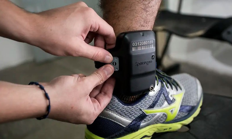 Fortaleza (CE), 30/10/2025 - Tornozeleira eletrônica