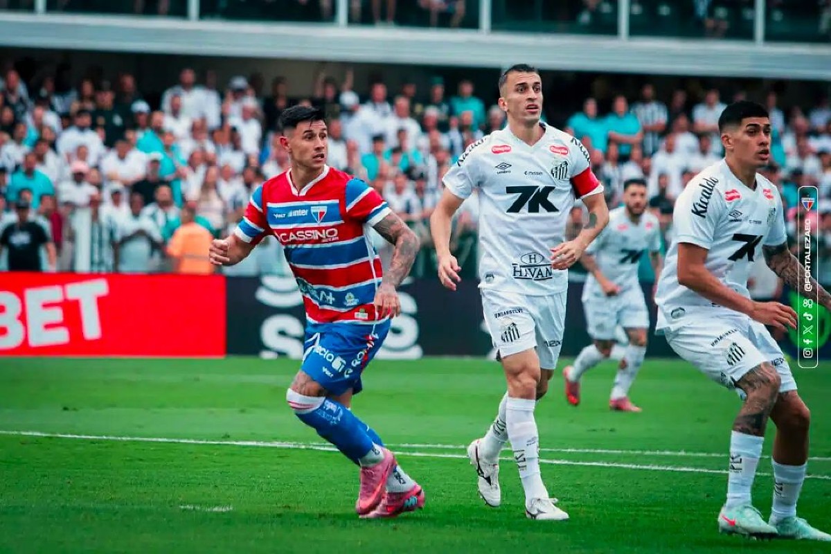 Santos 1 x 1 Fortaleza - Campeonato Brasileiro Série A 2025