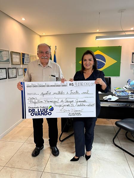 Recursos do deputado Luiz Ovando serão aplicados em medicamentos e apoio a 17 instituições assistenciais de Campo Grande