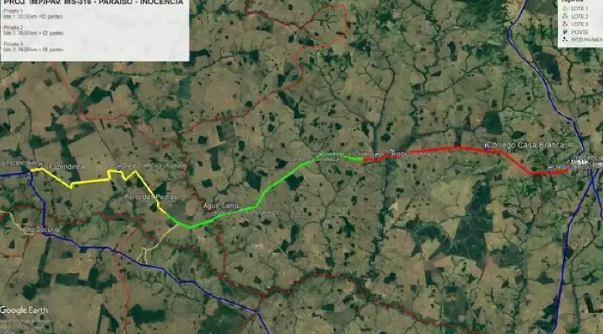 Bandeirantes será responsável por pavimentar rodovia estratégica em Mato Grosso do Sul