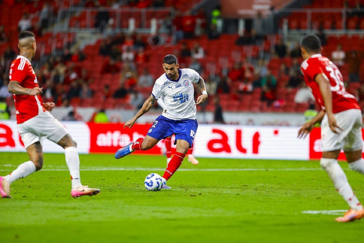 Internacional 2 x 2 Bahia - Campeonato Brasileiro Série A 2025