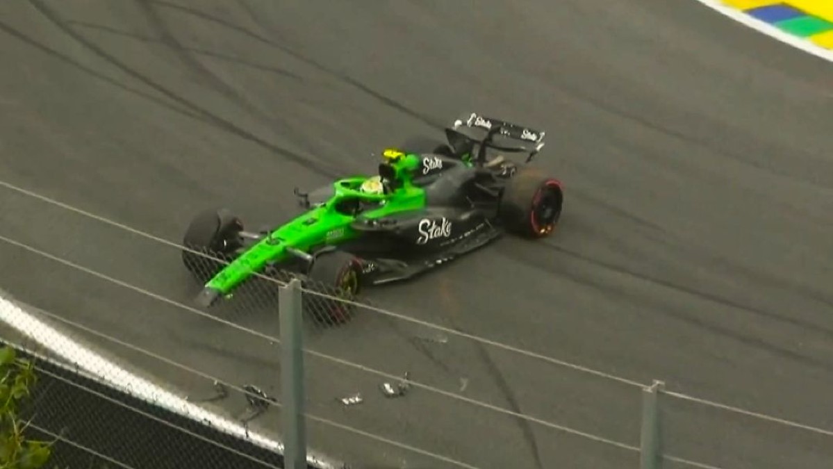 GP de São Paulo de Fórmula 1 2025 - Acidente de Bortoleto na Corrida
