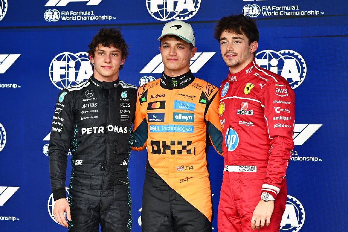 GP de São Paulo de Fórmula 1 2025 - Pole de Lando Norris