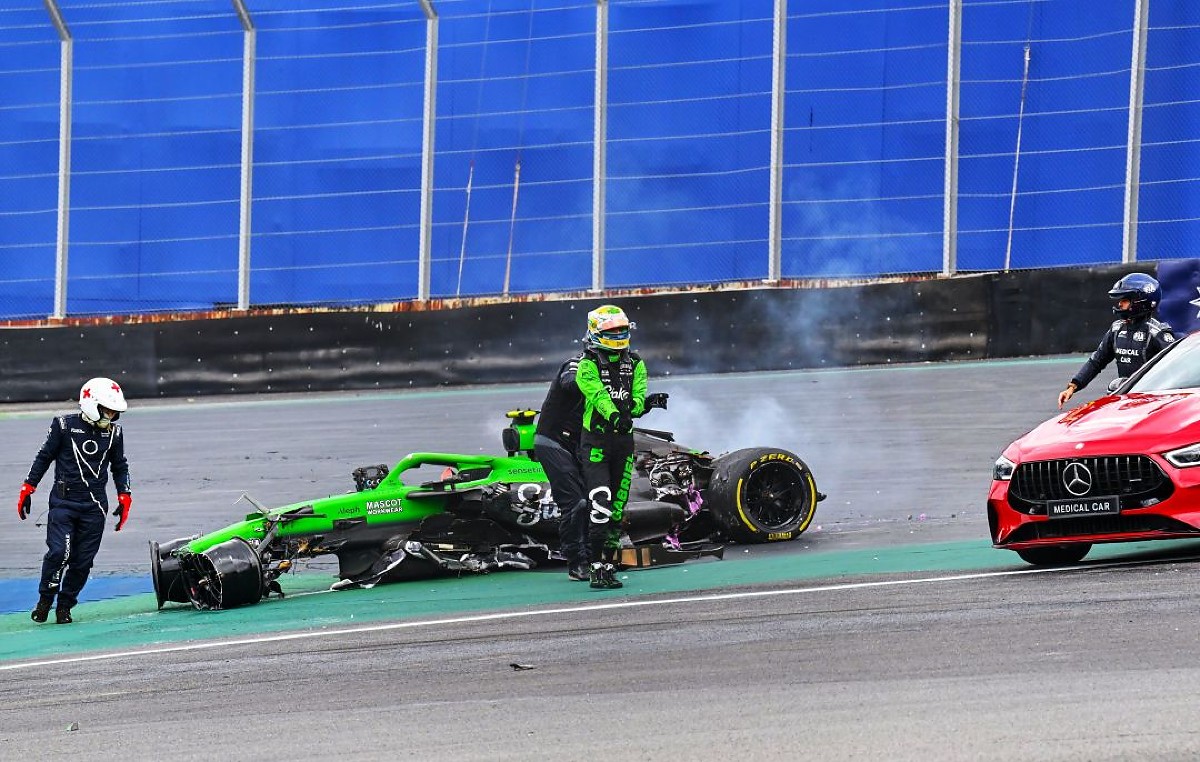 GP de São Paulo de Fórmula 1 2025 - Acidente de Bortoleto