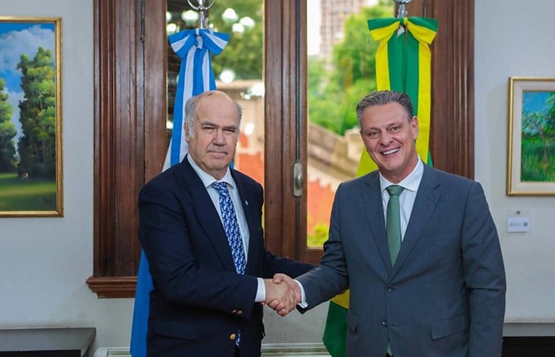 Carlos Fávaro (à direita) e Sergio Iraeta (à esquerda)