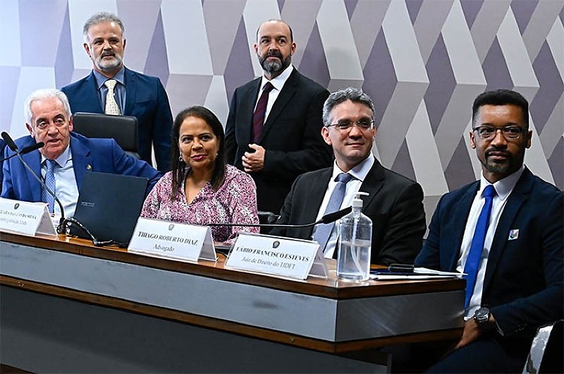 Jaceguara também passou por sabatina na CCJ do Senado