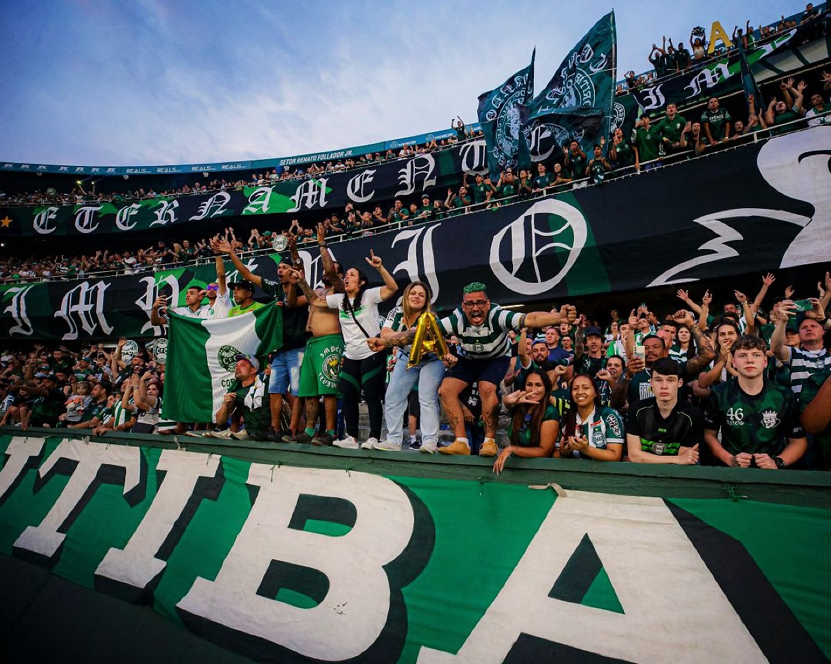 Coritiba 0 x 0 Athetic-MG - Torcida Campeonato Brasileiro Série B 2025