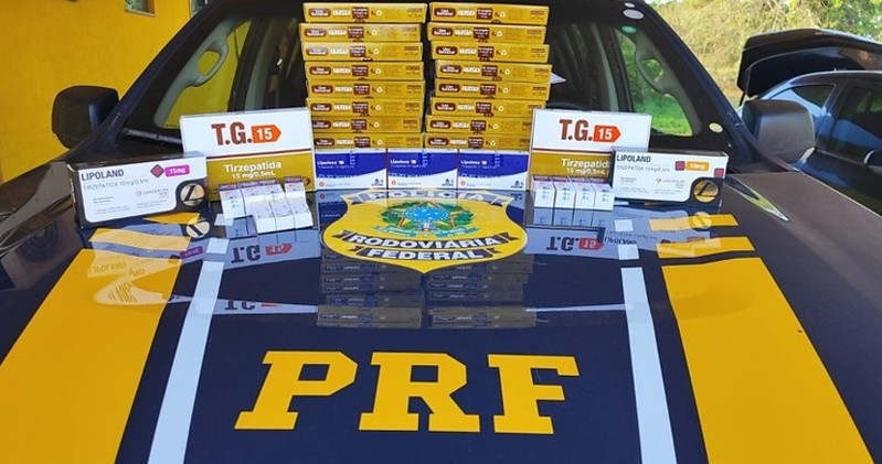 Medicamentos foram transportados sem nota fiscal e sem refrigeração na BR-262