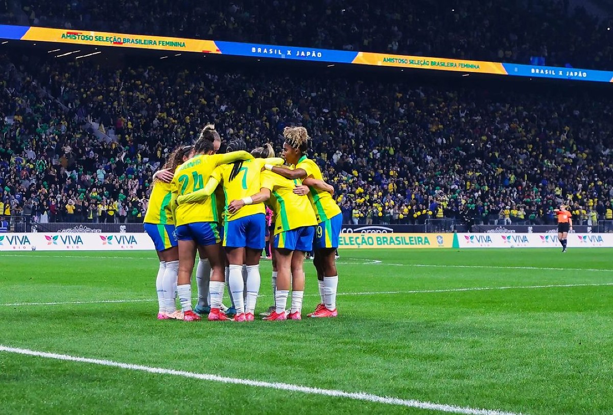 Seleção Brasileira Feminina vai realizar amistoso na Data FIFA na Europa 2025