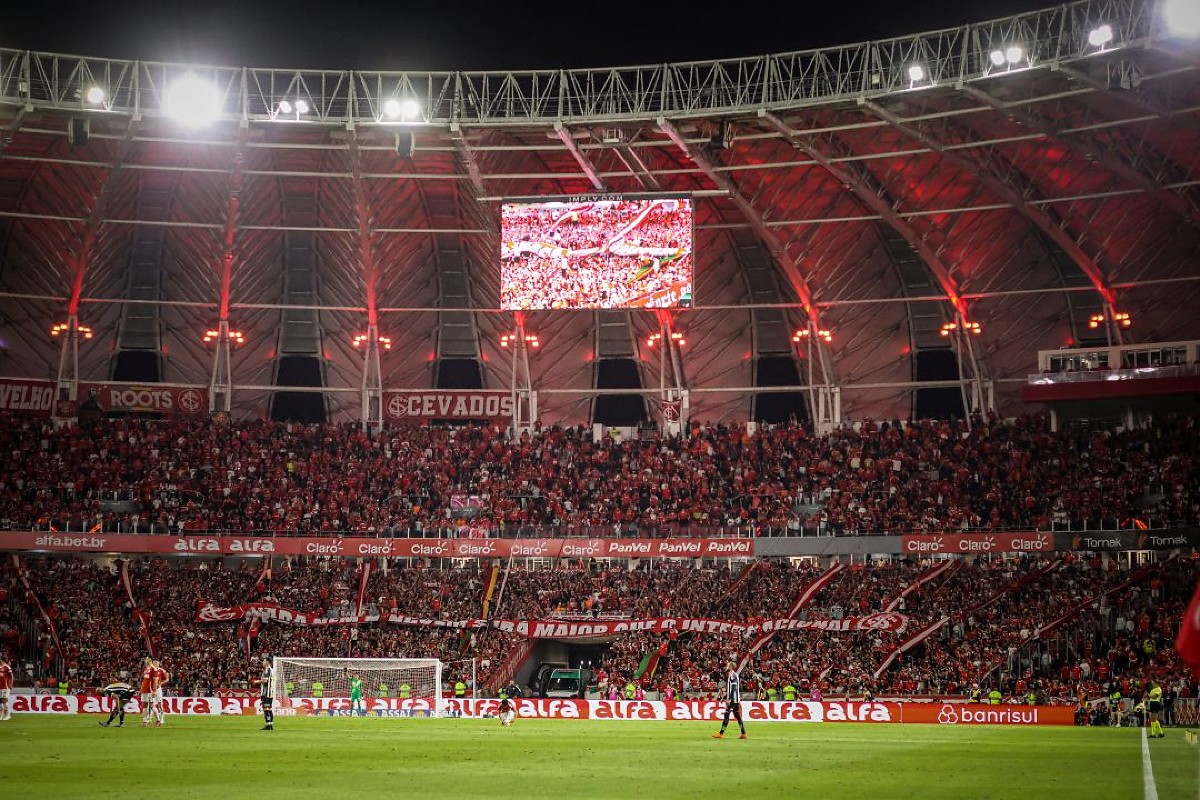 Internacional 1 x 1 Santos - Campeonato Brasileiro Série A 2025