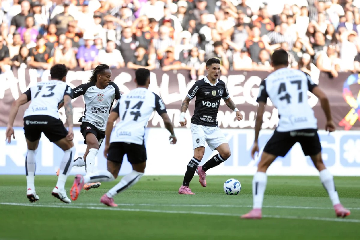 Corinthians 2 x 2 Botafogo - Campeonato Brasileiro Série A 2025