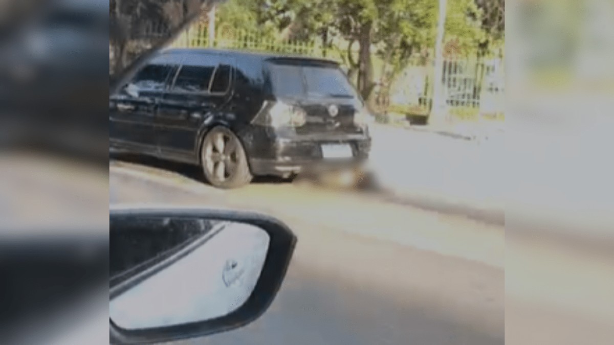 Mulher arrastada foi vítima de tentativa de feminicídio, diz delegado