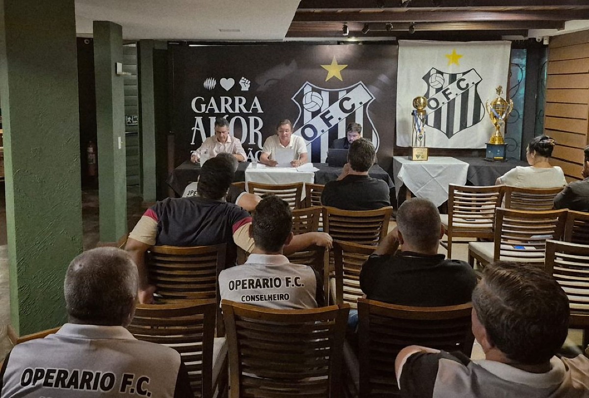 Presidente Nelson Antonio , Jonas e Dr Rafael Conselheiros do Operário FC SAF 2025