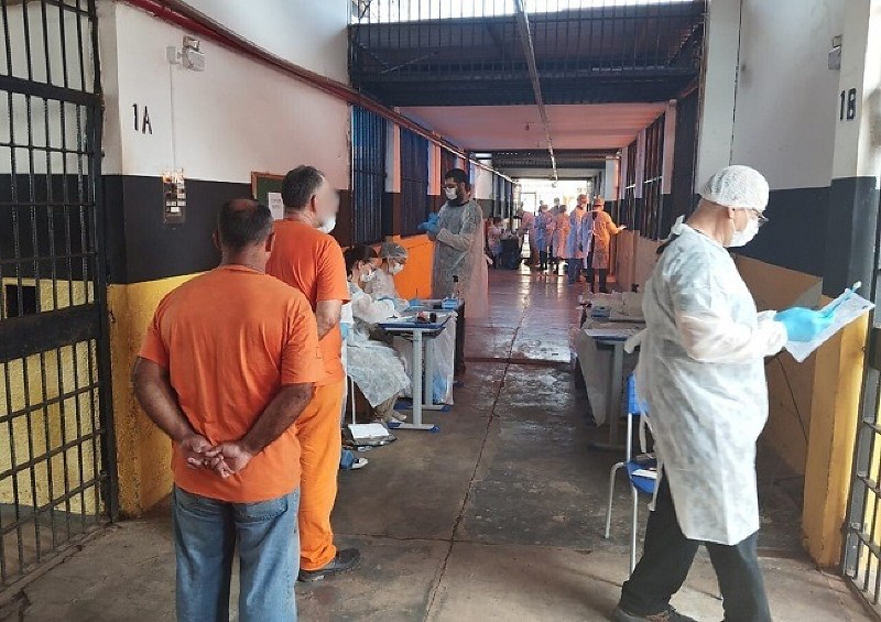 Operação Codesul II coleta 393 amostras de DNA em unidades penais de Mato Grosso do Sul