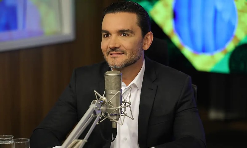 Brasília (DF) 26/02/2025 O ministro do Turismo, Celso Sabino, participa do programa Bom Dia, Ministro