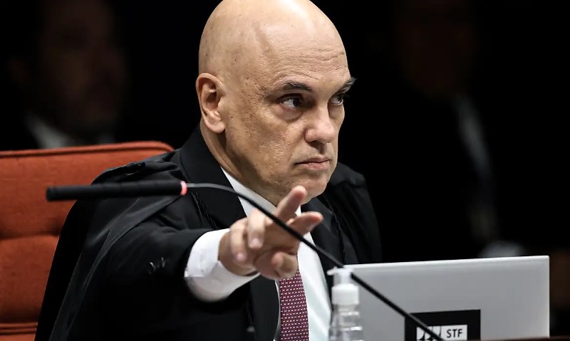 Brasília (DF), 11/09/2025 - O ministro Alexandre de Moraes durante sessão na Primeira Turma do Supremo Tribunal Federal (STF), que realiza o quinto dia de julgamento dos réus do Núcleo 1 da trama golpista, formado pelo ex-presidente Jair Bolsonaro e