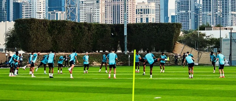 Rubro-Negro encerrou os treinos e joga neste sábado, no Catar, e se vencer pode encarar o PSG na decisão