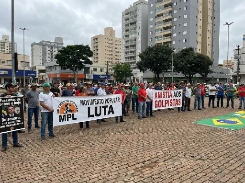Campo Grande terá protesto contra anistia a envolvidos nos atos de 8 de janeiro