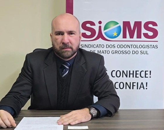 Sindicato dos Odontologistas de Mato Grosso do Sul - O presidente do Sioms - David Chadid