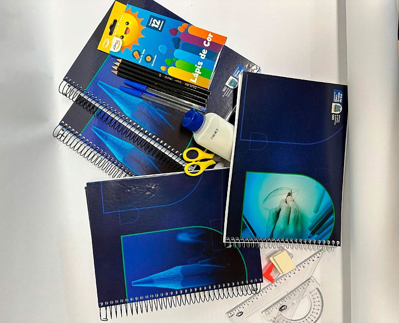 Além dos kits, a SED investirá R$ 1.024.100,00 em infraestrutura tecnológica nas salas de aula, com a aquisição de projetores pelo contrato nº 065/2025
