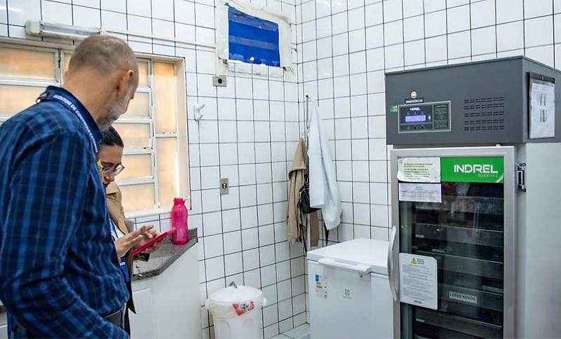 Equipe do TCE fiscaliza unidade de saúde na Capital