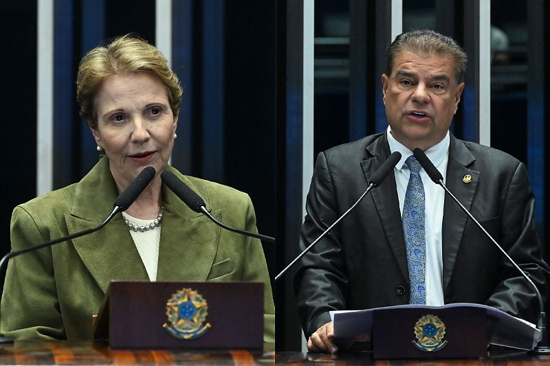 Tereza Cristina (PP-MS) e Nelsinho Trad (PSD-MS)