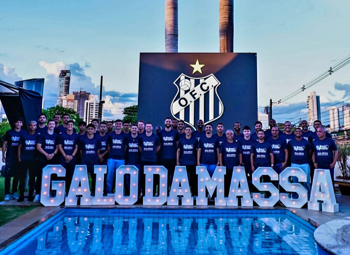 Elenco Oper&aacute;rio FC SAF no Programa Galo da Massa 2026
