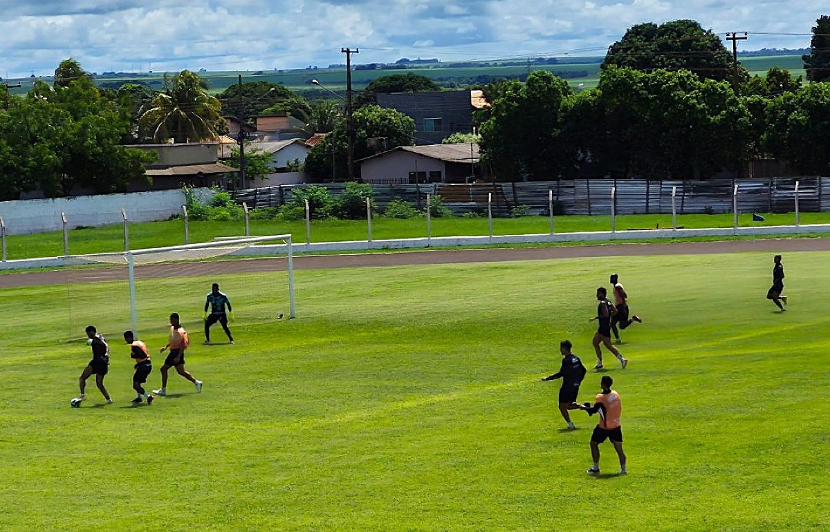 Treino do Oper&aacute;rio FC SAF - Sidrol&acirc;ndia 2025