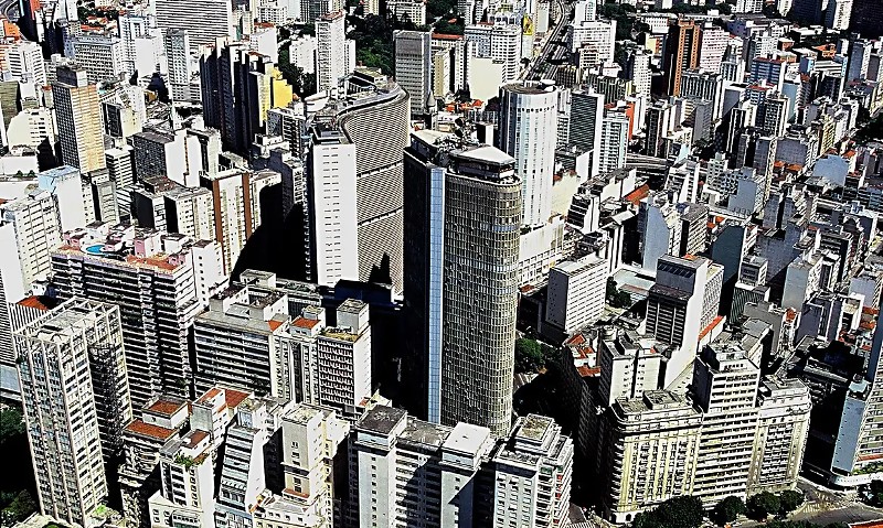 Vista aérea de São Paulo