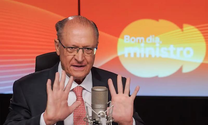 Brasília (DF), 15/01//2026 - O vice-presidente da República e ministro do Desenvolvimento, Indústria, Comércio e Serviços (MDIC), Geraldo Alckmin, durante entrevista ao programa Bom Dia, Ministro, onde falou sobre a aprovação, pela União Europeia, do