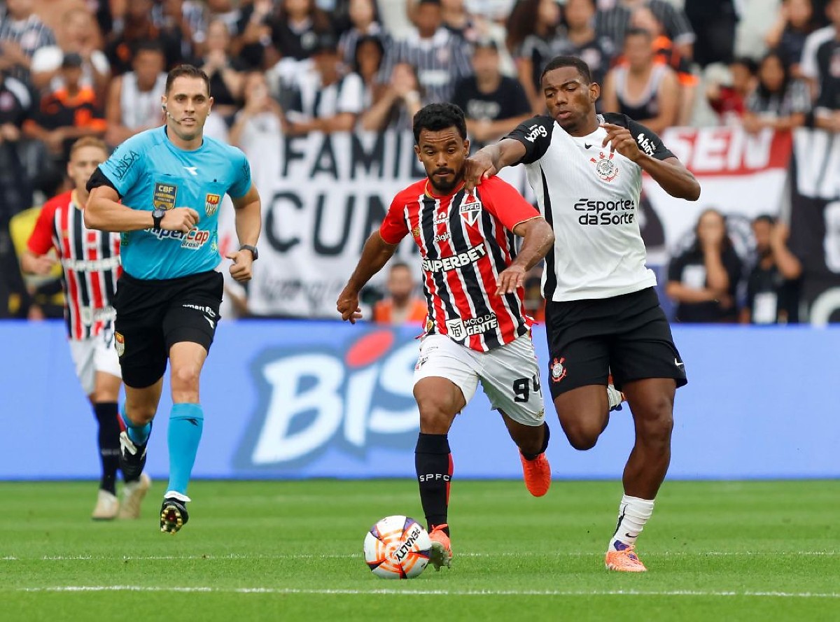 Corinthians 1 x 1 S&atilde;o Paulo - Paulist&atilde;o 2026