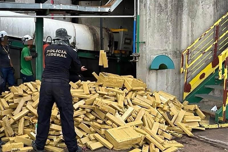 Droga foi incinerada em forno industrial da cidade