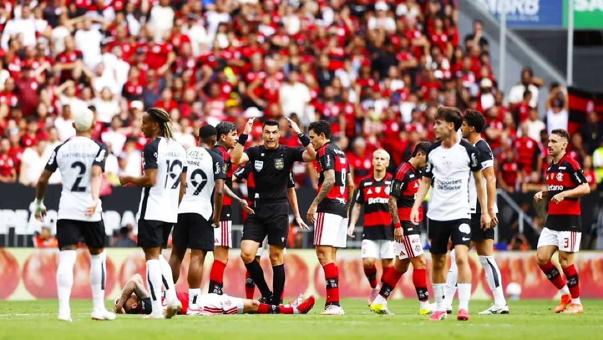 Supercopa Rei 2026 - Flamengo 0 x 2 Corinthians Arena BRB Man&eacute; Garrincha