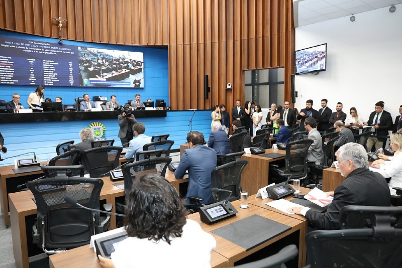 Sessão ordinária da ALEMS tem início às 9h na Casa de Leis com votação de projetos