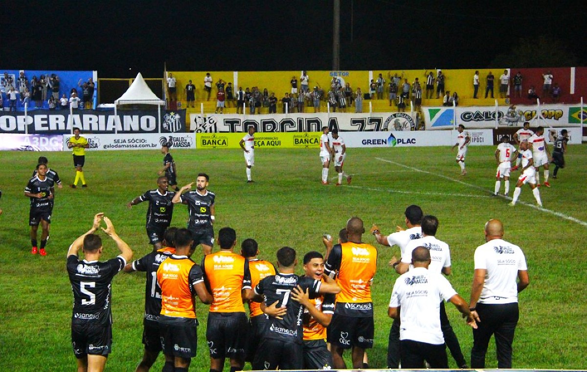 Oper&aacute;rio FC 1 x 1 &Aacute;guia Negra - Campeonato Estadual 2026