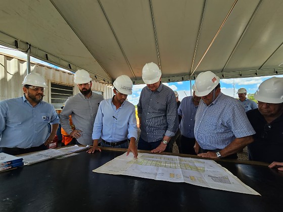 Obras da maior f&aacute;brica de celulose da Arauco avan&ccedil;am em Inoc&ecirc;ncia