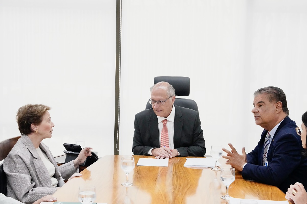 Nelsinho Trad e Tereza Cristina debatem acordo Mercosul-UE com Geraldo Alckmin