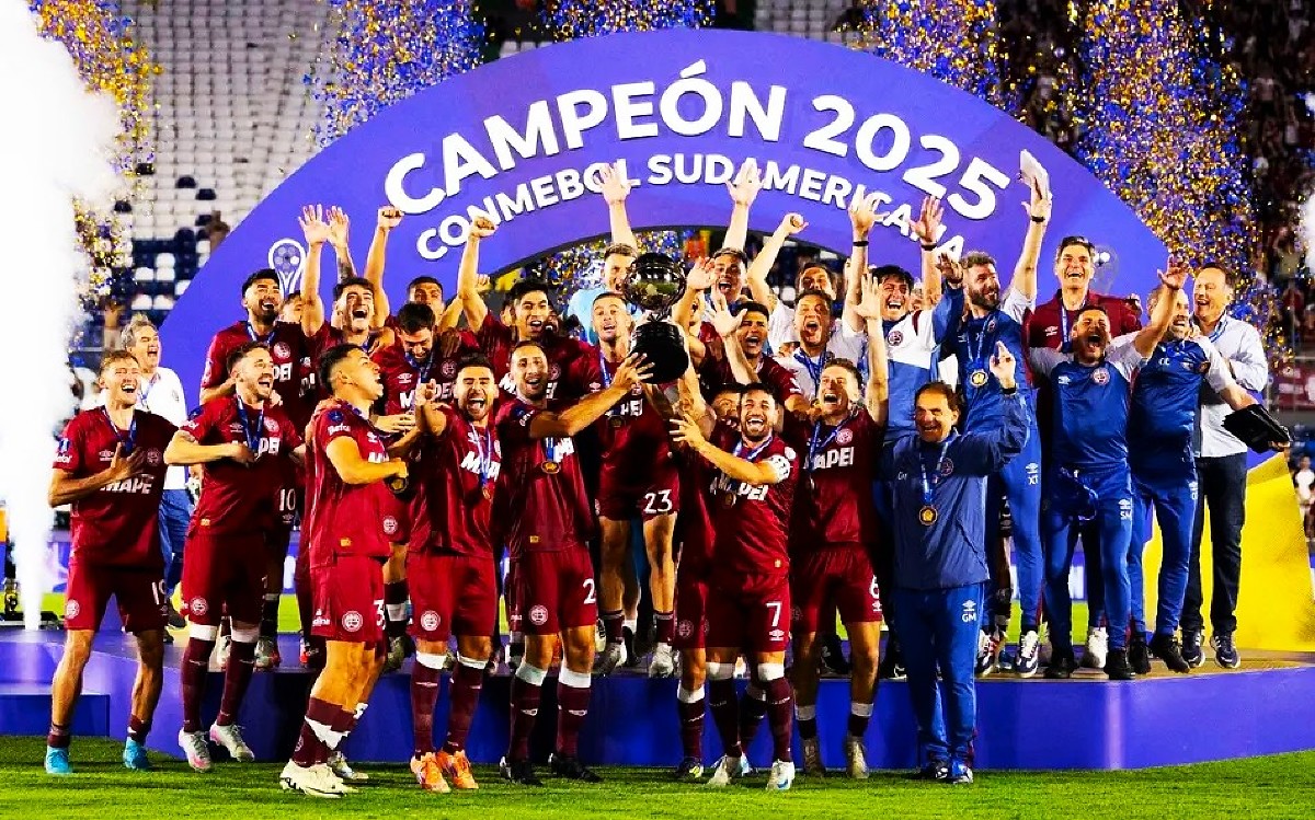 Lan&uacute;s &eacute; campe&atilde;o da Sul-americana 2025