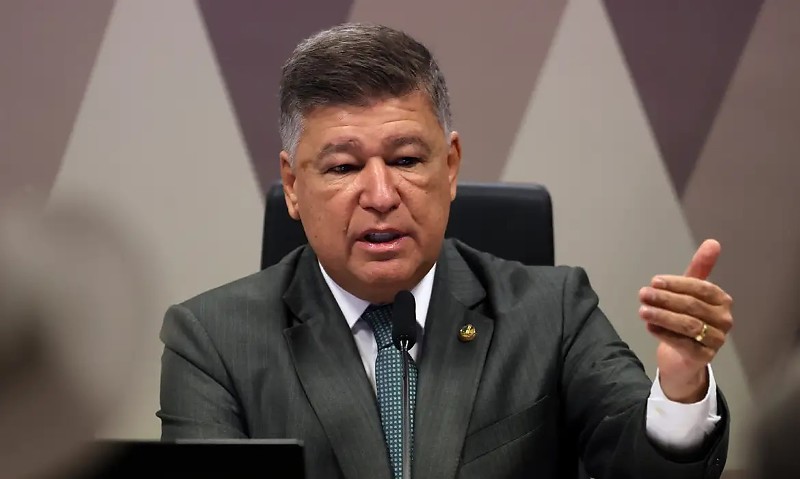 Brasília (DF) 26/08/2025 - Senador Carlos Viana, presidente CPMI, durante sessão da CPMI do INSS