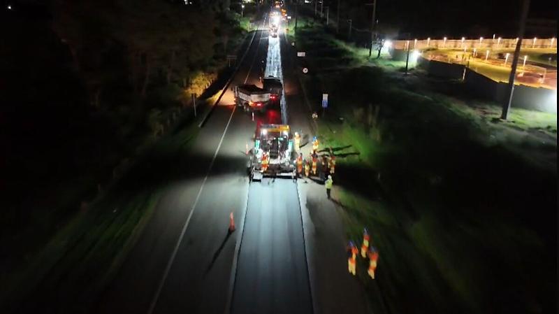 Serviços da Motiva Pantanal visam restaurar pavimento da BR-163/MS entre os km 466 e 490 e melhorar segurança viária