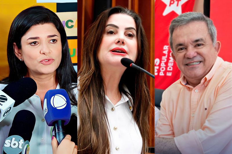 Rose Modesto, Mara Caseiro e Vander Loubet